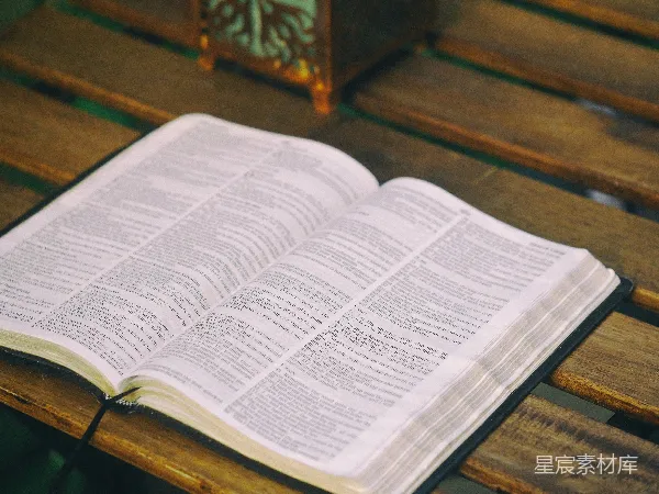 高清摄影 静谧读经的时刻