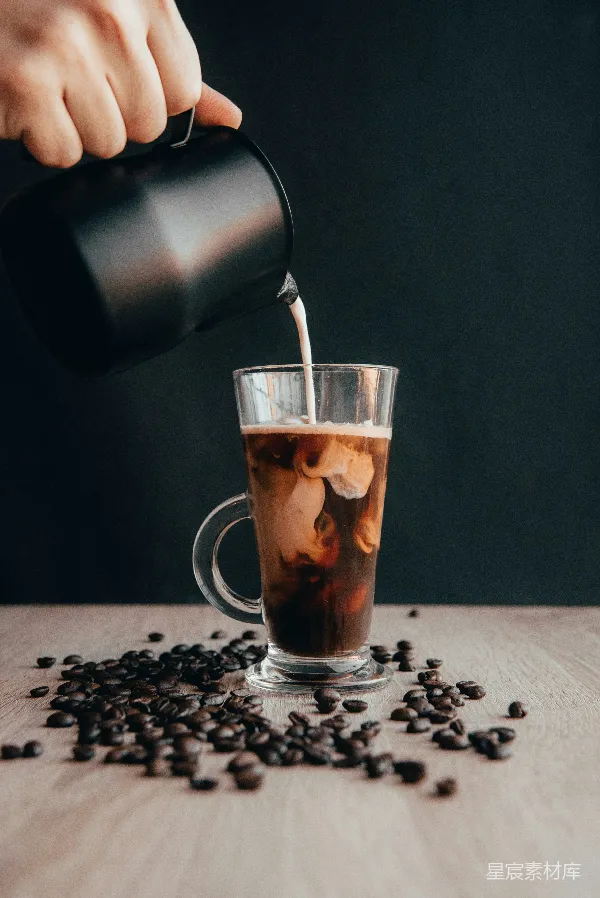 高清摄影 冷萃咖啡制作