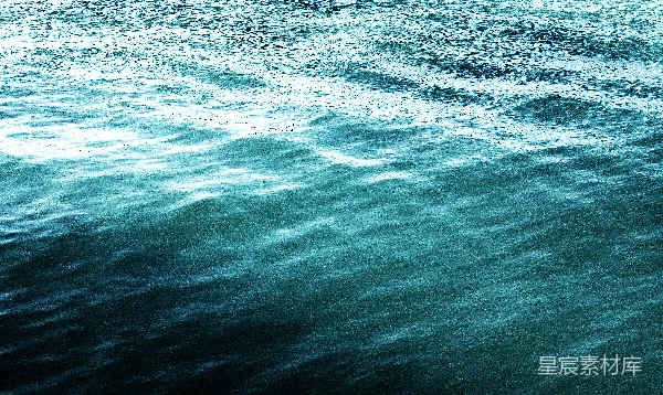 高清摄影 深邃的海洋波纹