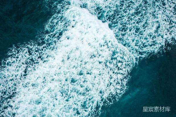 高清摄影 海浪俯瞰图