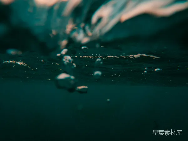 高清摄影 沉入深海的手