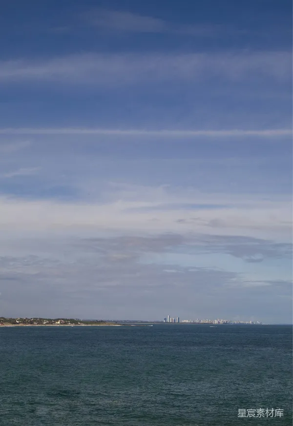 高清摄影 海滨城市全景
