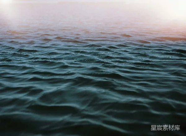 高清摄影 晨曦下的海面