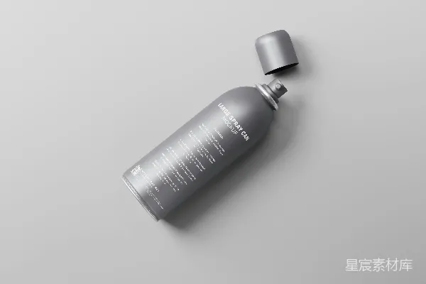 高清摄影 大型喷雾罐设计样机