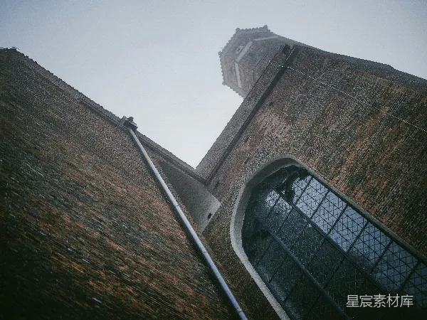 高清摄影 古堡的角落