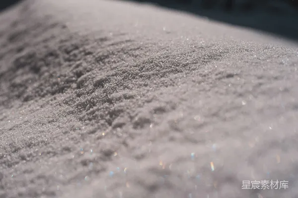 高清摄影 阳光下的雪地