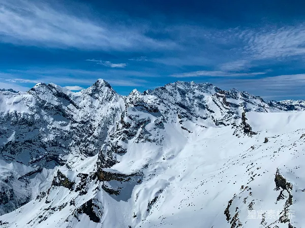 高清摄影 雪山壮丽景色