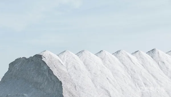 高清摄影 盐堆的冬日风景