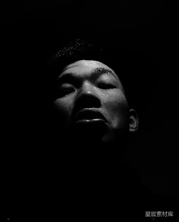 高清摄影 黑暗中的沉思