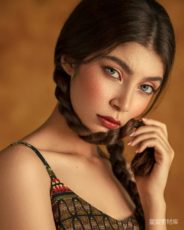 高清摄影 秋日暖阳下的柔美女孩