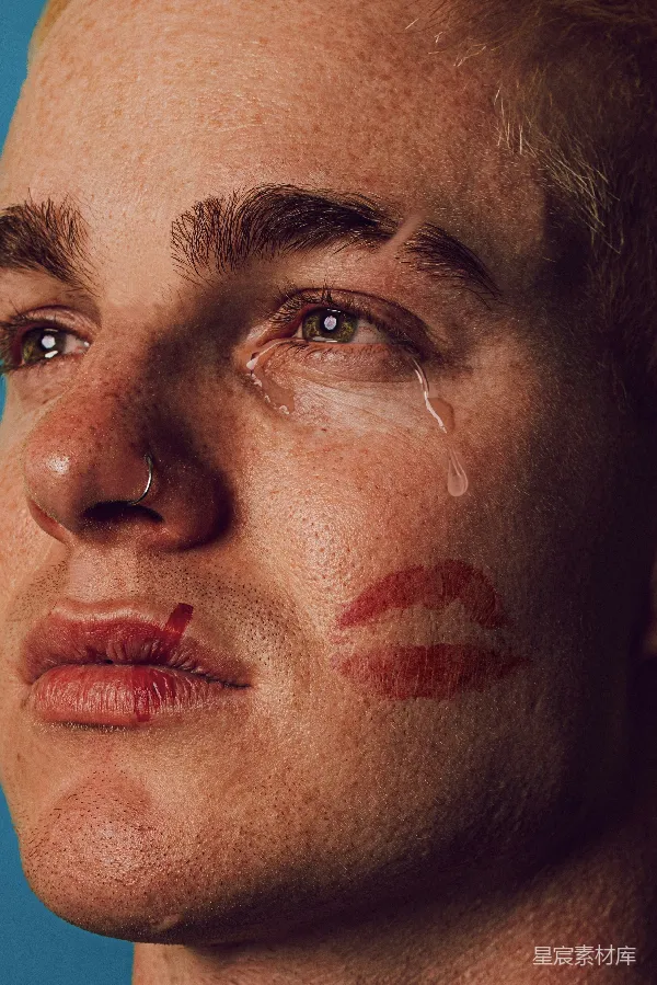 高清摄影 伤痕累累的泪滴