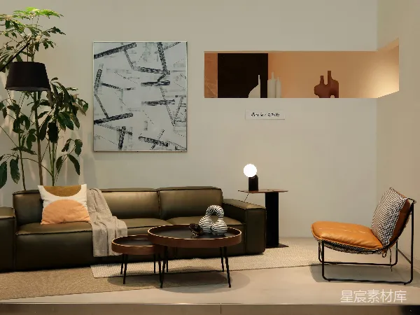 高清摄影 简约现代客厅展示