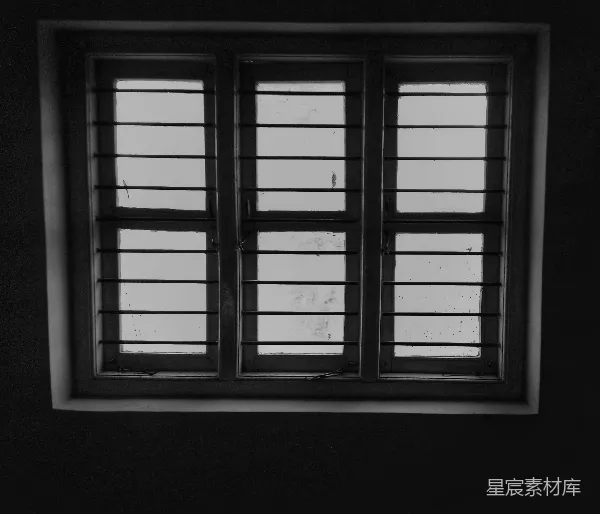 高清摄影 铁窗下的光影
