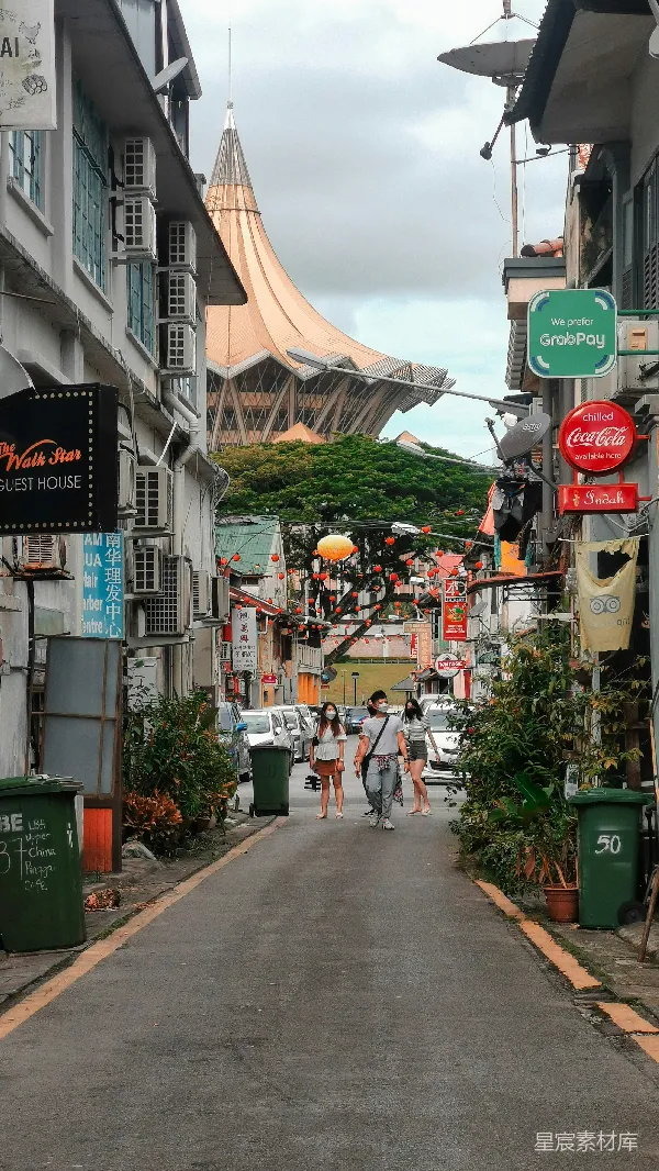 高清摄影 槟城街头风景