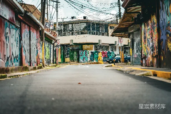 高清摄影 街头巷尾的艺术角落