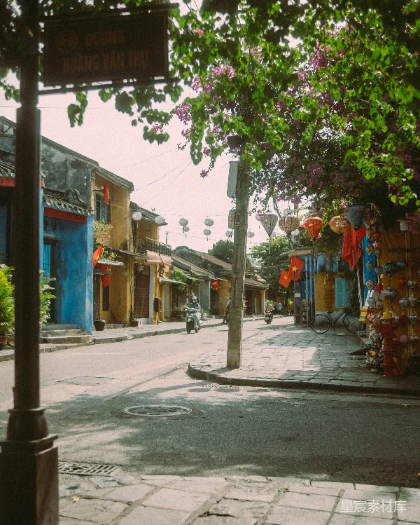 高清摄影 越南会安古城街景