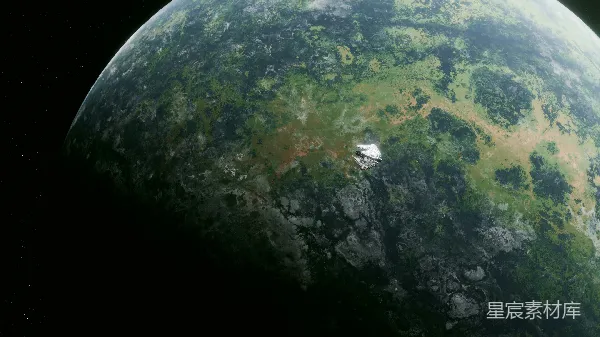 高清摄影 地球上的太空飞船