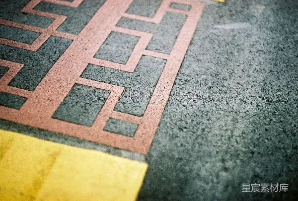 高清摄影 城市地砖的几何之美