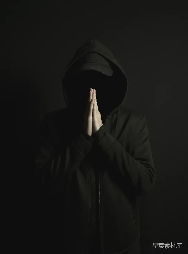 高清摄影 神秘祈祷者
