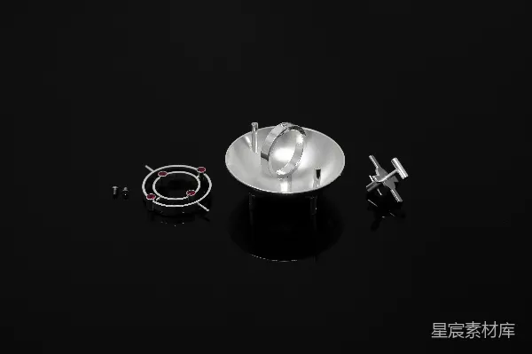 高清摄影 现代简约金属工具组件