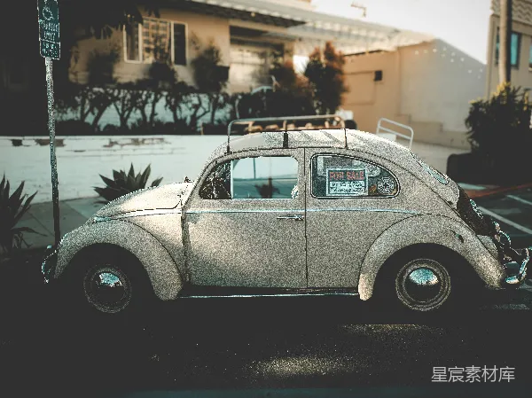 高清摄影 复古甲壳虫车