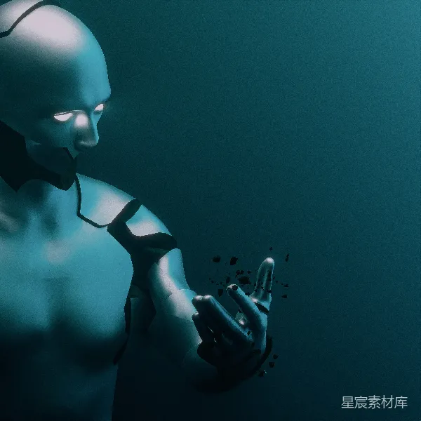 高清摄影 未来人类的孤独