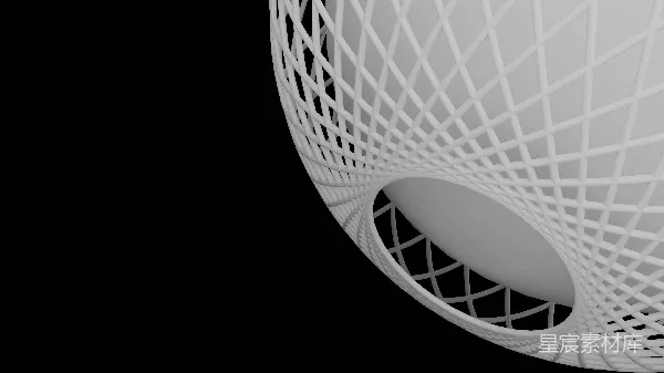 高清摄影 3D网格结构