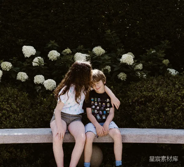 高清摄影 温馨的花园时光