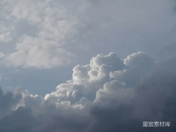 高清摄影 天空中的云朵