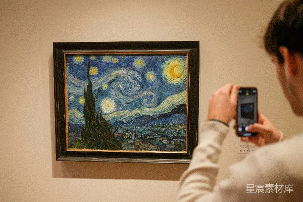 高清摄影 星夜中的自拍