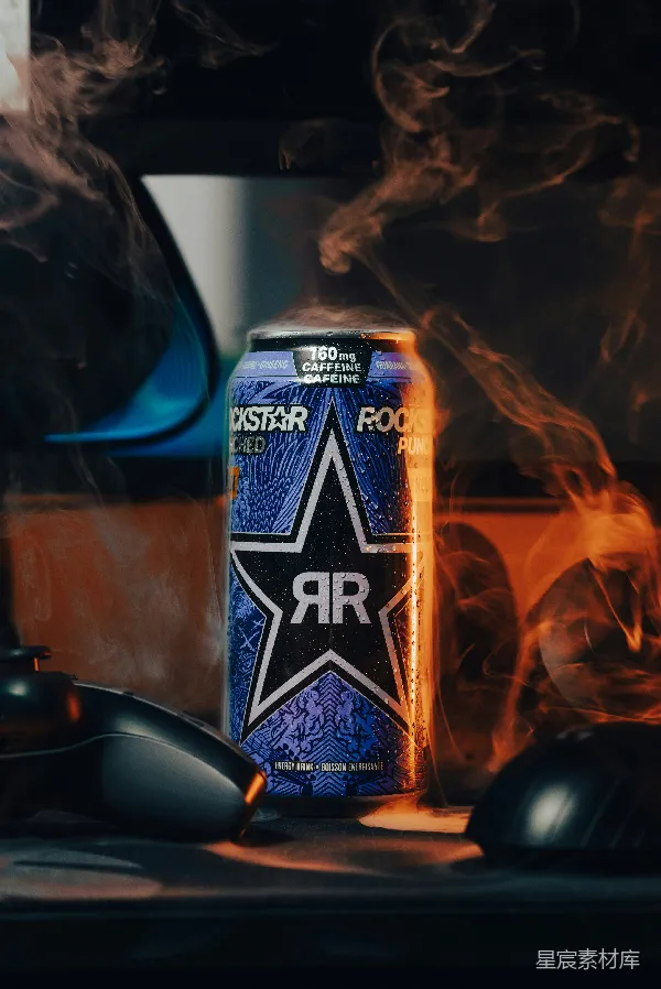高清摄影 燃动风暴：Rockstar能量饮料