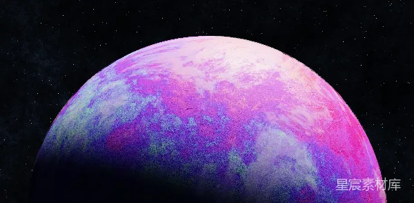 高清摄影 梦幻色彩的外星球