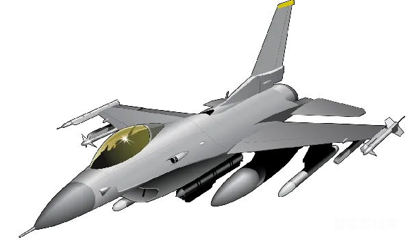 元素素材 现代战斗机3D渲染图