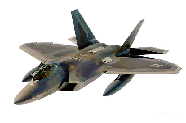 元素素材 F-22猛禽战斗机