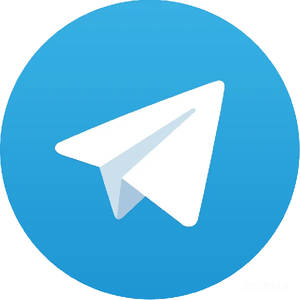 元素素材 Telegram标志