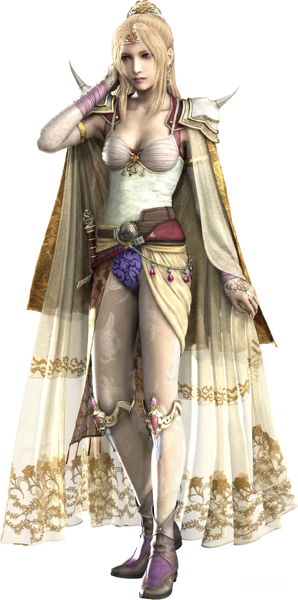 元素素材 华丽的幻想风格女性角色