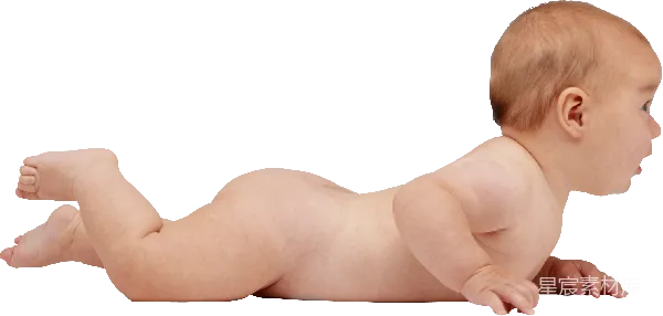 元素素材 爬行中的婴儿