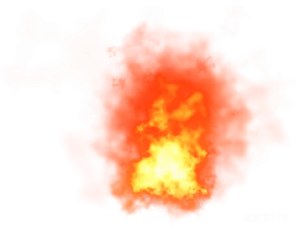 元素素材 火焰爆炸效果插图