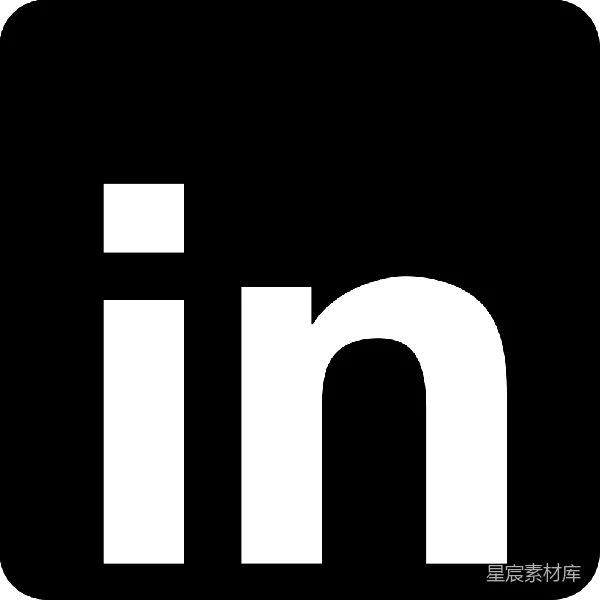 元素素材 简洁线条艺术字母