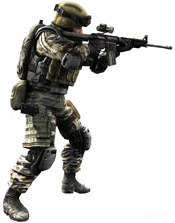 元素素材 士兵战术装备插图