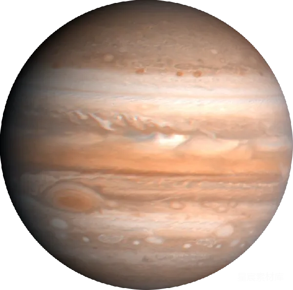 元素素材 木星的特写图像