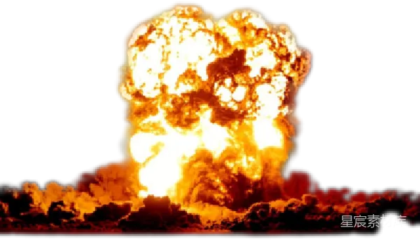 元素素材 爆炸的蘑菇云