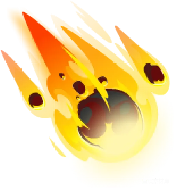 元素素材 火系爆炸效果
