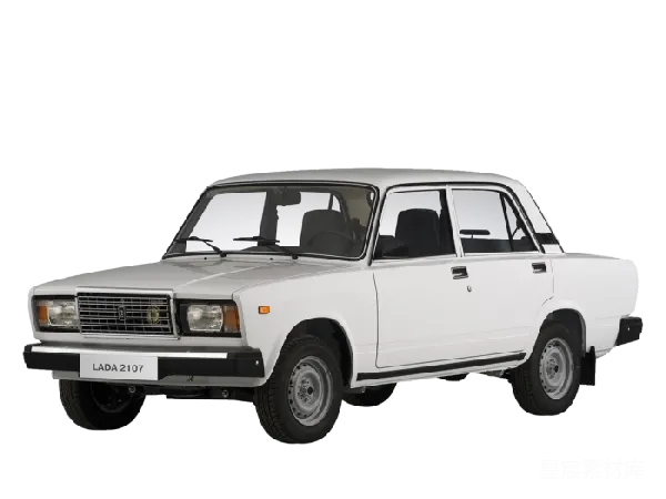 元素素材 LADA 2107经典车型展示