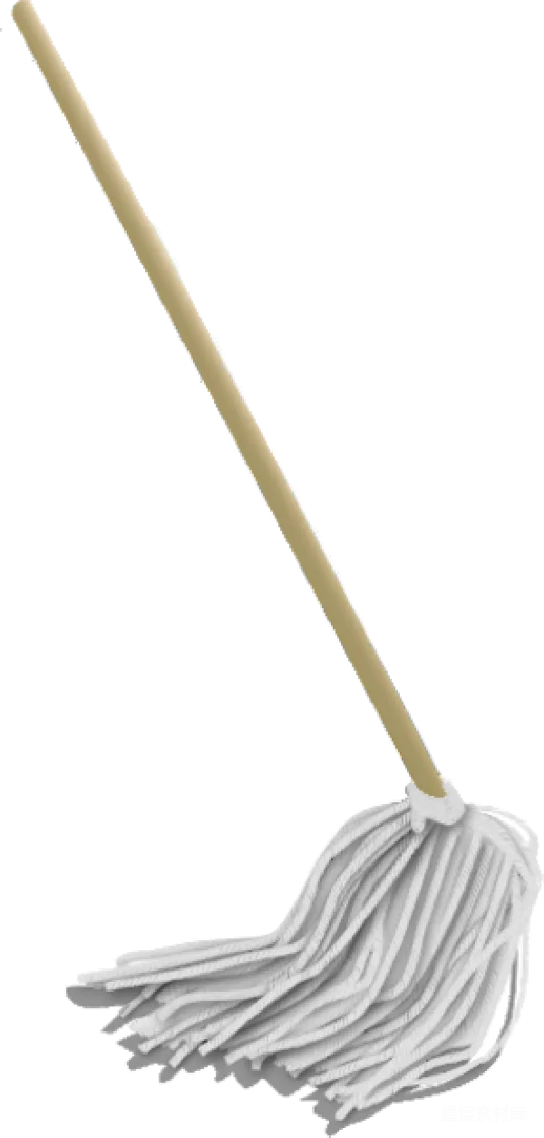 元素素材 清洁工具：拖把