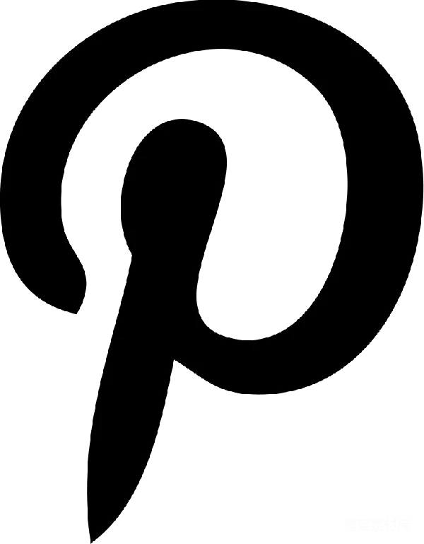 元素素材 Pinterest标志