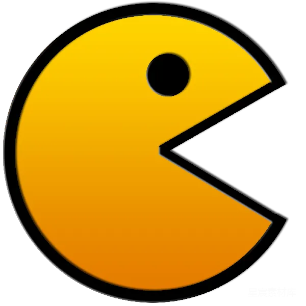 元素素材 Pac-Man标志
