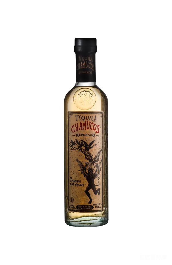 元素素材 Chamucos Reposado Tequila Bottle