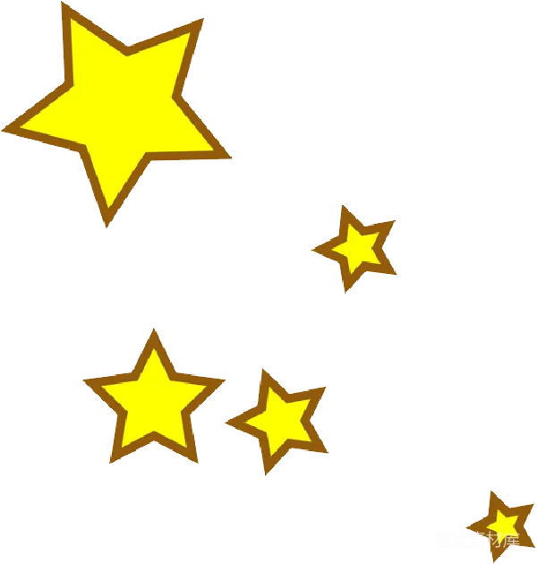 元素素材 五角星插画
