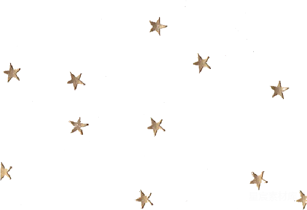 元素素材 星星点缀的夜空